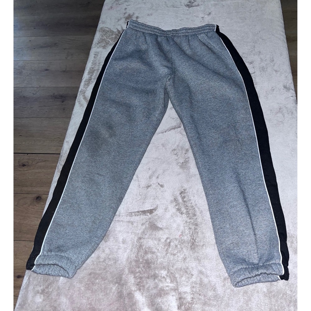 Unbranded Kids Youth Fleece Hoodie Sweatshirt Heather Gray‎ Size 12 Pullover